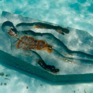 sculpture punta sam human body underwater 300x300